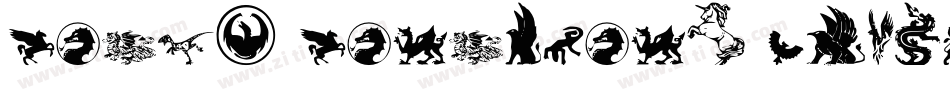 Crazy Creatures Bold字体转换
